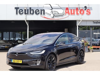 Tesla Model X 90D Base 6p. SOH 92%, Camera rondom, Navigatie, 6 Persoons, Cruise control, Lederen interieur