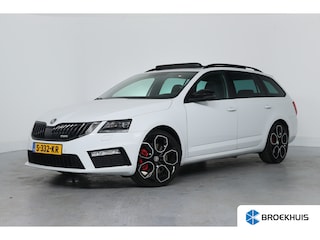 Skoda Octavia Combi 2.0 TSI RS 245 Business | Open Dak | Sfeer Verlichting | Cruise Adaptive | Camera | Navi | Memory | Stoelverwarming | 19'' Lichtmetalen Velgen | Keyless | PDC V+A