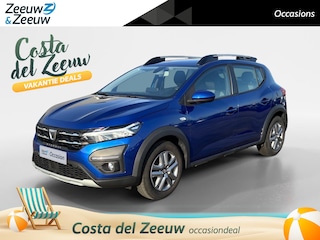 Dacia Sandero Stepway 90PK TCe Comfort | Parkeersensoren | Apple CarPlay/Android Auto | Climate Control | Cruise Control | Full LED | Licht & Regen Sensor |