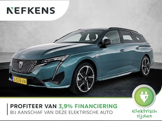 Peugeot 308 SW EV GT EV 54 kWh 156 pk | Navigatie | Rondomzicht Camera | Parkeersensoren Voor en Achter | Alcantara Bekleding | Verwarmde Sportstoelen | Full-LED Koplampen | Head-up Display | Dodehoek Detectie | Adaptieve Cruise Control | 18" Lichtmetalen Velgen | Apple Carplay/Android Auto |