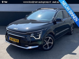 Kia Niro 1.6 GDi Hybrid DynamicPlusLine Schuif-/kanteldak, Dodehoekdetectie, HUD, Stoel- & Stuurwiel verwamd, Navigatie, Nieuw geleverd en dealeronderhouden, 1e eign. BTW-auto