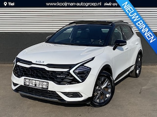 Kia Sportage 1.6 T-GDi Hybrid GT-Line Schuif-/kantel dak, Stoel- & stuurwielverwarming, Dodehoekdetectie, Parkeersensoren voor + achter, Leder/alcantara, LED