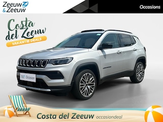 Jeep Compass Check uitvoering | schuifkanteldak | PHEV | climate | adaptieve cruise | verwarmd stuur en stoelen |