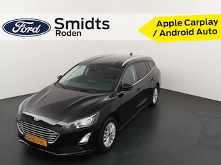 Ford Focus Wagon EcoBoost 125 pk Titanium X | Camera | LED | El. a. klep | Digit. display | Navi | Clima | 100% dealer onderh.