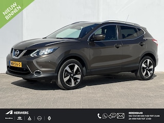 Nissan Qashqai 1.2 N-Vision / Trekhaak (Trekgewicht 1.200kg) / Panorama-dak / 360° Camera / Alcantara & Lederen Bekleding / Stoelverwarming voor / Navigatie full map / Cruise- en Climate Control / Keyless Entry & Start / Elektrisch verstelbare voorstoelen / Bluetooth / DAB Radio