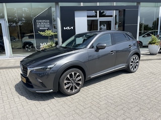 Mazda CX-3 2.0 SkyActiv-G 121 Luxury Automaat 31.000km // Leder Pakket // i Active Sense Pakket // 360camera // AudioPremiuim info Roel 0492-588951