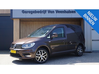 Volkswagen Caddy 2.0 TDI 75pk L1H1 Exclusive Edition LED/Xenon 17inch Trekhaak Navi Adaptive Cruise *NL auto* 53248km! *Chestnut Brown Metallic*