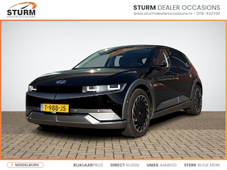 Hyundai Ioniq 5 Lounge AWD 77.4 kWh Vision Panoramadak | Digitale Buitenspiegels(DSM) | Lounge Stoelen | Head-Up Display | BOSE Audio | Vol-Leder | 360° Camera | 20'' Velgen | Rijklaarprijs!