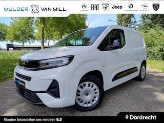 Opel Combo L1 1.5 BlueHDI 100pk | 3-zits | Multimedia | NAVI | Carplay | Parkeersensoren rondom | Achteruitrijcamera | Dode hoek detectie | Digital cockpit | Elektrisch inklapbare spiegels | Licht- en regensensor | LED koplampen | Keyless entry | Climate control | Exterieur Pakket | 16 inch velgen met design dop | Bank voorpassagiers | Bestuurdersstoel comfort | Houten afwerking laadruimte | Reservewiel