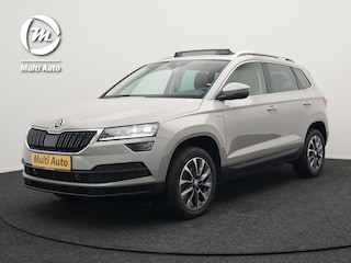 Skoda Karoq 1.5 TSI ACT Style 150pk DSG | Panodak | Trekhaak af Fabriek | Adaptive Cruise | Camera | Virtual | Apple Carplay | Sportstoelen Verwarm | 17"L.M | Keyless |