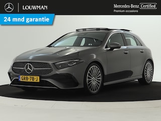 Mercedes-Benz A-klasse 180 Star Edition AMG Line | Panoramadak | Memory | Keyless Go | Head up | 360 gr Camera | Sfeerverlichting | Inclusief 24 maanden Mercedes-Benz Certified garantie voor Europa.