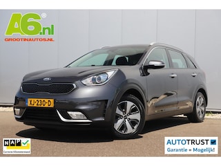 Kia Niro 1.6 GDi Hybrid DynamicLine Trekhaak Navigatie Achteruitrijcamera Carplay Android Half Leder Clima Cruise Control