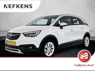 Opel Crossland X SUV Innovation 130 pk Automaat | Navigatie | Achteruitrijcamera | Parkeersensoren Voor en Achter | LED Koplampen | Keyless Entry/Start | Head-up Display | Dodehoek Detectie | Climate Control | Cruise Control | 16" Lichtmetalen Velgen | Apple Carplay/Android Auto |