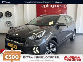 Kia Niro 1.6 GDi Hybrid DynamicLine Adaptieve Cruisecontrol, Apple Carplay, Android Auto, Navigatie, Achteruitrij Camera