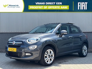 Fiat 500X 1.6 110pk PopStar | Schuif-\Kantel Panoramadak | Cruise Control | Navigatie | Lederen Bekleding | Climate Control |
