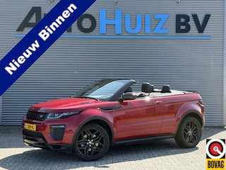 Land Rover Range Rover Evoque Convertible 2.0 TD4 180 PK Automaat HSE Dynamic Leder Trekhaak 20 Inch Achteruitrijcamera Meridian Sound Systeem Design-pakket Black