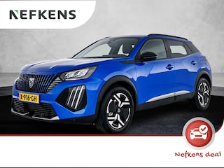 Peugeot 2008 SUV Allure 130 pk Automaat | Navigatie | Achteruitrijcamera | Parkeersensoren Voor en Achter | LED Koplampen | Lederen Stuurwiel | DAB Ontvanger | Climate Control | Cruise Control | 17" Lichtmetalen Velgen | Apple Carplay/Android Auto |
