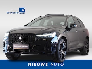 Volvo XC60 2.0 T6 Plug-in hybrid AWD Ultra Black Edition | Actieve Luchvering | Bowers & Wilkins Audio | Massage Stoelen | Stoelventilatie | Inklapbare Trekhaak | Head-Up Display | Volledig Nappa Leder