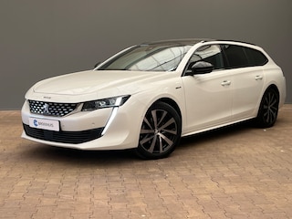 Peugeot 508 SW 1.6 PureTech GT Line Vol!!! | Panorama Dak | Luxe Nappa Leer Met Massage en Elektrische verstelling | Digitaal Dashboard | Stoelverwarming Focal | Camera | Carplay | Adaptieve Cruise | Achteruitrijcamera | Airco (automatisch) | Apple Carplay/Android Auto|telefoonintegratie premium