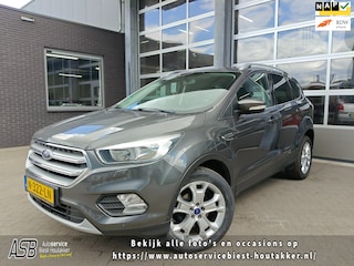 Ford Kuga 1.5 EcoBoost Titanium | Carplay | Keyless | Trekhaak | Cruise + Climate Control | Sensoren V +A + Camera | Parkeerhulp