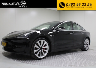 Tesla Model 3 Performance AWD 75 kWh | 20 Inch / Wit Leder / Dual Motor / NL Auto / Autopilot