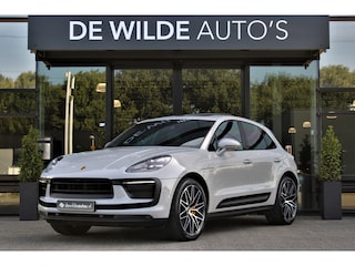 Porsche Macan 2.0 SportDesign Krijt Pano Luchtvering Trekhaak Bose 18-weg Memory 360-camera