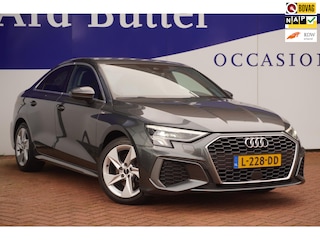 Audi A3 Limousine 35 TFSI 150PK 3X S edition+Led+vitrual+Navigatie+Leder+stoel-verw+donker-Glass = SUPER !!