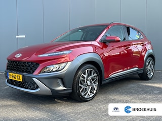 Hyundai Kona 1.6 GDI HEV 140pk Premium Sky | Camera | Leder | Schuifdak | Trekhaak | Dodehoekdetectie | Premium Audio | Stoelventilatie | Head-up display | LED verlichting | Stoelverwarming