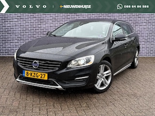 Volvo V60 2.4 D6 AWD Plug-In Hybrid Summum | Bi Xenon | Leder | Memory | Trekhaak | Schuif - Kanteldak | Camera | Dealer Onderhouden |