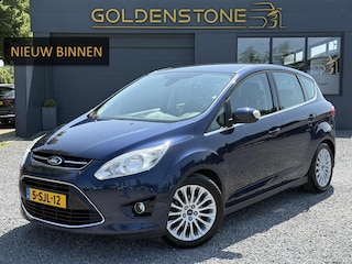 Ford C-MAX 1.0 Titanium Navi,Trekhaak,Camera,Clima,Cruise,125pk,Pdc V+A,Lm velgen,Apk tot 01-2026