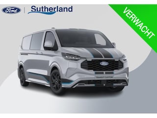 Ford Transit Custom 320 2.5 PHEV L2H1 Sport DC 233pk | Dubbele zijschuifdeur | Inklapbare trekhaak | 19 inch lichtmetalen Sport velgen (mat zwart) | Verwarmbaar stuurwiel | Navigatie systeem