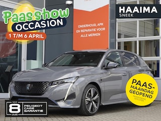 Peugeot 308 1.2 Hybrid 136 e-DCS6 GT | Nieuwe auto | Automaat | Keyless entry & start | Led verlichting | 18 inch Lichtmetalen velgen | Navigatie | Adaptive cruise control | Rondom camera | Regensensor