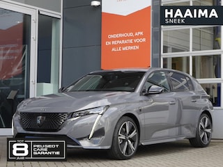 Peugeot 308 1.2 Hybrid 136 e-DCS6 GT | Nieuwe auto | Automaat | Keyless entry & start | Led verlichting | 18 inch Lichtmetalen velgen | Navigatie | Adaptive cruise control | Rondom camera | Regensensor