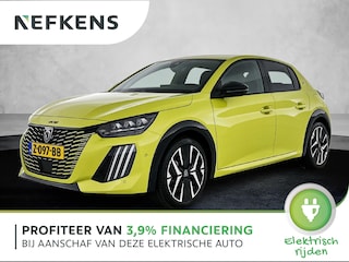 Peugeot 208 EV GT 51 kWh 156 pk | Navigatie | Achteruitrijcamera | Parkeersensoren Voor en Achter | Verwarmde Sportstoelen | Alcantara Bekleding | Full-LED Koplampen | Dodehoek Detectie | Adaptieve Cruise Control | 17" Lichtmetalen Velgen | Apple Carplay/Android Auto |