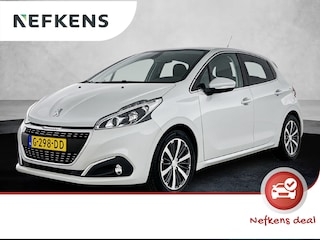 Peugeot 208 Allure 82 pk | Navigatie | Achteruitrijcamera | Parkeersensoren Achter | LED Dagrijverlichting | Lederen Stuurwiel | DAB Ontvanger | Start/Stop Systeem | Climate Control | Cruise Control | 16" Lichtmetalen Velgen |