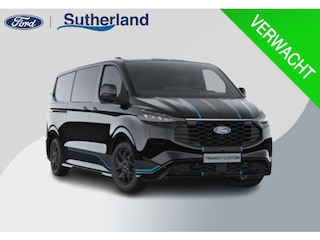 Ford Transit Custom 320 2.5 PHEV L2H1 Sport DC 233pk | Dubbele zijschuifdeur | Inklapbare trekhaak | 19 inch lichtmetalen Sport velgen (mat zwart) | Verwarmbaar stuurwiel | Navigatie systeem