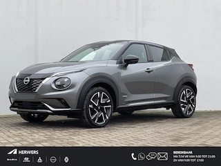 Nissan Juke 1.6 Hybrid N-Design / **€6.000,- korting **/ NIEUW uit voorraad leverbaar! / Cold Pack Light / Cruise- en Climate Control / Achteruitrijcamera / Navigatie full map