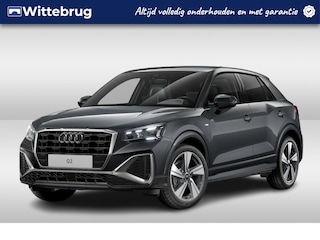 Audi Q2 35 TFSI 150pk s-tronic S Edition | Fijnnappa leder ruitstiksel | Trekhaak | 18" LM velgen | Elektr achterklep | Stoelverwarming