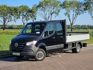 Mercedes-Benz Sprinter 516 2.2 CDI L3 DC EURO VI-D Open-Laadbak Airco Dubbellucht 3.5T-Trekhaak Euro6 163Pk B-Rijbewijs!