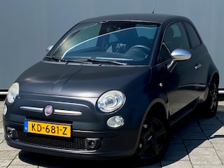Fiat 500 BWJ 2011 | 0.9 TwinAir 86PK Blackjack LOOK | CLIMA | ZWARTE HEMEL | NAVI | XENON | LEDER/ALCANTARA | LICHTMETAAL |