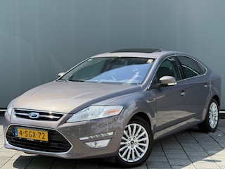 Ford Mondeo BWJ 2013 | 2.0T 203PK Platinum AUTOMAAT | CLIMA | NAVI | SCHUIFDAK | LEDER/ALCANTARA | CRUISE | XENON AD | STOELVERW |