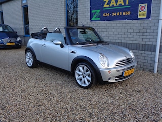 Mini Cooper Cabrio 1.6 Chili 1/2 leder airco 17” velgen