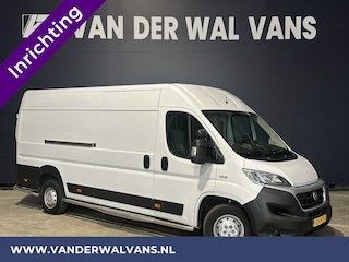 Fiat Ducato 3.0 NP CNG 136pk L4H2 Post NL inrichting Euro6 Airco | Camera | Navigatie sidebars, 270 graden achterdeuren, schappen, doorloopdeur