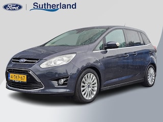 Ford C-MAX 1.6 EcoBoost Titanium 7p. Nieuwe distributieriem! | Nette auto | Automatisch inparkeren | Navigatie | Cruise control | Bluetooth | Climate control etc.