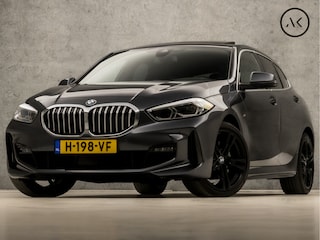 BMW 118i M Sport High Executive Automaat (PANORAMADAK, M PAKKET, APPLE CARPLAY, GROOT NAVI, STOELVERWARMING, LEDEREN SPORTSTOELEN, CAMERA, GETINT GLAS, M SPORT BESTURING, SFEERVERLICHTING, NIEUWE APK, NIEUWSTAAT)