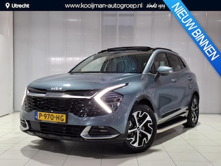 Kia Sportage 1.6 T-GDi Hybrid DynamicPlusLine ,Treeplanken, Apple Carplay/Android Auto, schuif kantel dak, camera