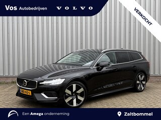 Volvo V60 2.0 T6 Plug-in hybrid AWD Essential Edition | Adaptive Cruise Control met Pilot Assist| Dodehoekdetectie| Stoelverwarming voor + achter| Stuurwielverwarming| Extra getint glas achter| RVS-geborstelde bumperbescherming|