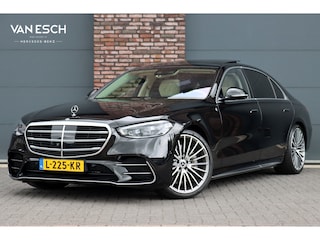 Mercedes-Benz S-klasse 500 4MATIC AMG Line Aut9 | Achterasbesturing | Distronic+ | Airmatic | Entertainment Achter | Massage | HUD | Burmester | Vlakkenverwarming | Stoelventilatie | Digital Light |