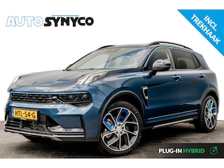 Lynk & Co 01 1.5 Plug-in Hybrid 262 Pk I Trekhaak I Panoramadak I 75 km Elektrisch I 360 Camera I Infinity audio l Carplay I 20 inch. LMV