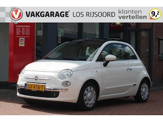 Fiat 500 TwinAir Turbo *Lounge* | Schuifdak | Climate Control | Half Leder | PDC | Orig.NL | Leuk !! |